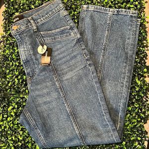 Express Original Straight Super High Flare Jeans size 10 / R
